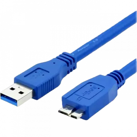 کابل هارد اکسترنال 1 متری USB 3.0 AM به Micro B کی نت