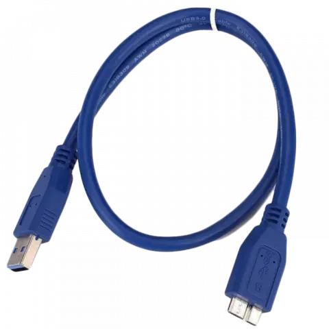 VOX USB 3.0 AM TO MICRO 60CM BLUE HDD CABLE