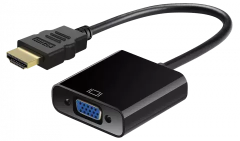 تبدیل HDMI به VGA دی نت به همراه کابل AUX