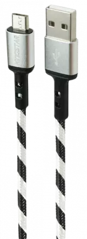 KINGSTAR K120A 110CM BLACK/WHITE MATIN ANDROID CABLE