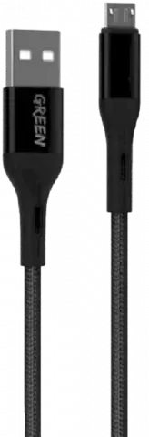 GREEN LION GNBCMCBK3M 3M BLACK ANDROID CABLE