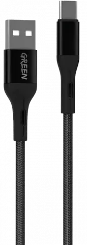 GREEN GNBCTYCBK3M 3M BLACK TYPE-C CABLE