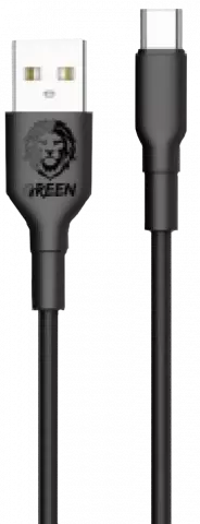 GREEN LION GNCTYCBK 1.2M BLACK TYPE-C CABLE