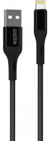 کابل شارژ 3 متری USB به Lightning گرین لاین مدل GNBCIPBK3M