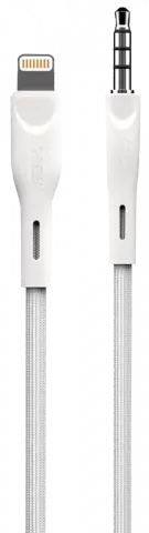 GREEN LION GN35CIPH2WH 1.2M WHITE AUX TO LIGHTNING CABLE