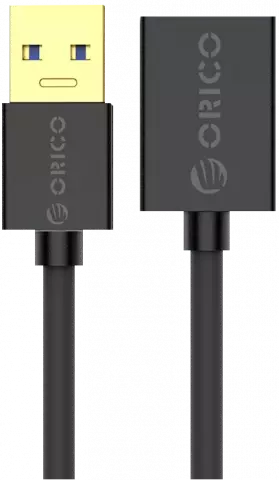 ORICO U3-MAA01-10-BK-BP 1M BLACK 4FASL EXTENSION CABLE افزایش طول