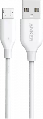 کالا Anker مدل POWERLINE A8133H21 1.8M WHITE ASLI MICRO USB CABLE