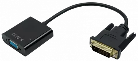 V-NET DVI-D TO VGA BLACK ADAPTER