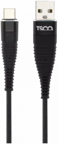کابل شارژ 1 متری USB به TYPE-C تسکو مدل TC C180