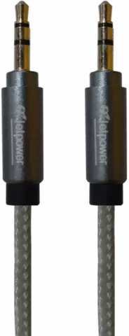 JETPOWER 1M LIGHT GREY AUX CABLE