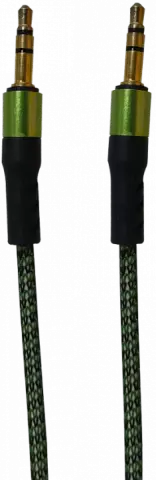 JETPOWER 1M GREEN AUX CABLE