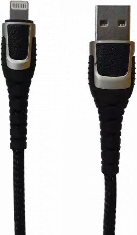 JETPOWER 1M BLACK APPLE CABLEسر چرمی