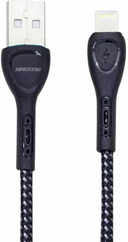 کابل شارژ 1 متری USB به Lightning کینگ استار مدل K24i