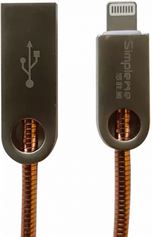 کابل شارژ 1 متری USB به LIGHTNING سیمپل می مدل P1