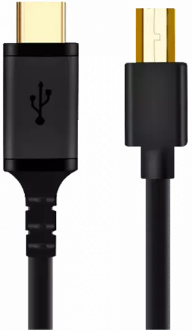 کابل 1.2 متری Type C به Mini USB 2.0 کی نت پلاس مدل KP-C2007
