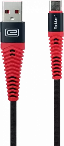 EARLDOM EC-060C 1M BLACK/RED TYPE-C CABLE