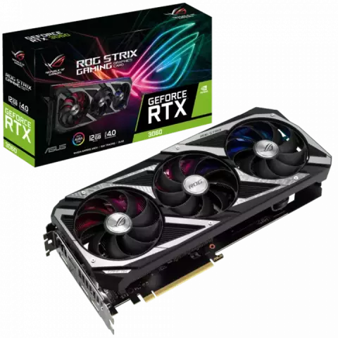کارت گرافیک ASUS مدل ROG-STRIX GAMING RTX3060-12G