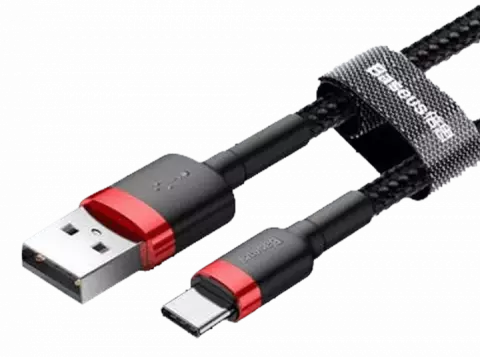 کابل شارژ 1 متری USB به TYPE-C باسئوس مدل CAFULE