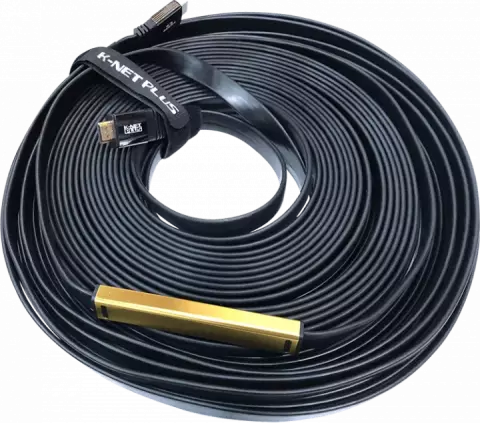 کابل 30 متری HDMI 2.0 PRO FLAT برند K-NET PLUS