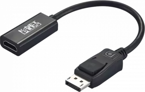 K-NET PLUS DISPLAY PORT TO HDMI KP-C2100 4K2K BLACK ADAPTER