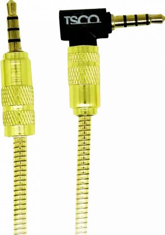 TSCO TC AU7 1.5M RED TOSAN AUX AUDIO CABLE