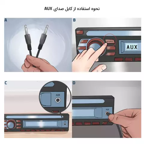 کابل صدا 1.2 متری K-NET