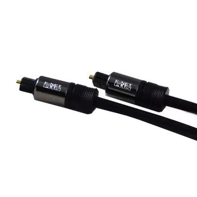 AUDIO OPTICAL FIBER CABLE 1.5 BLACK K-NET PLUS