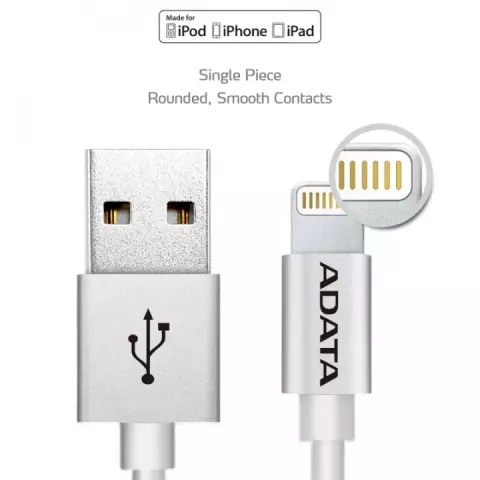 کابل شارژ 1 متری USB به ADATA LIGHTNING