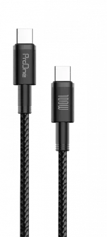 کابل شارژ 1 متری USB Type-C پرووان مدل PCC111