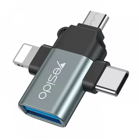 تبدیل 3 به 1 OTG یسیدو مدل GS15