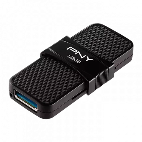 فلش مموری 128 گیگابایت PNY مدل DUO LINK