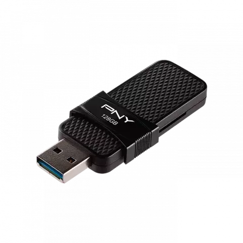 فلش مموری 128 گیگابایت PNY مدل DUO LINK