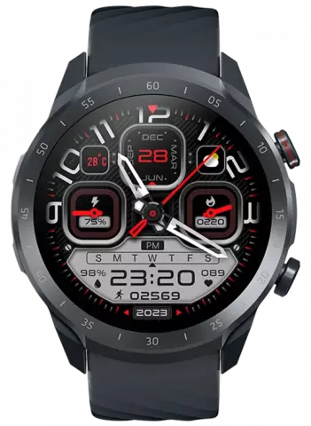 ساعت هوشمند Xiaomi مدل Mibro Watch A2 با بند اسپورت مشکی