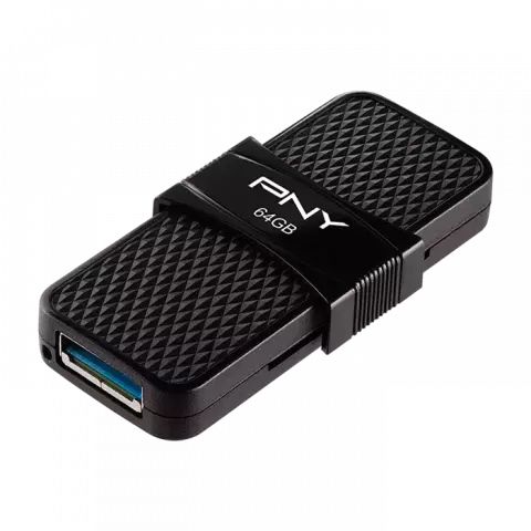 فلش مموری 64 گیگابایت PNY مدل DUO LINK