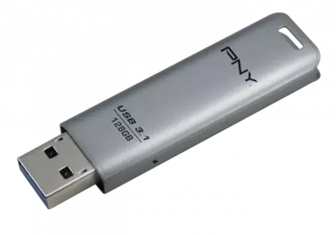 فلش مموری 128 گیگابایت PNY مدل ELITE STEEL
