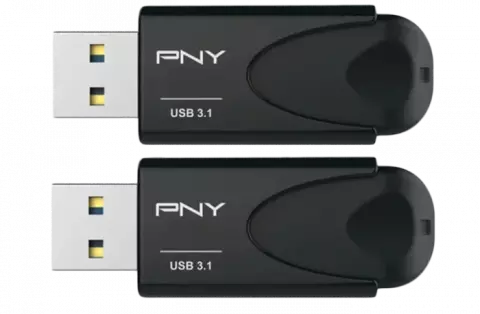 فلش مموری 32 گیگابایت PNY مدل Attaché 4 بسته 2 عددی