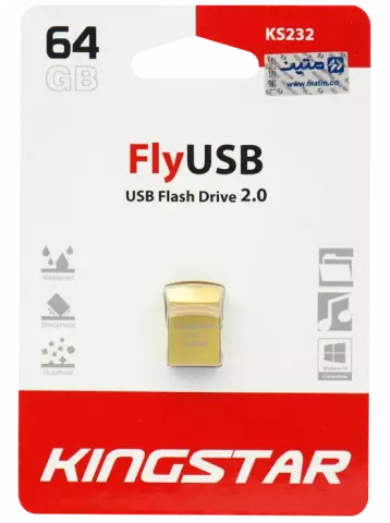 فلش مموری 64 گیگابایت KINGSTAR مدل Fly KS232