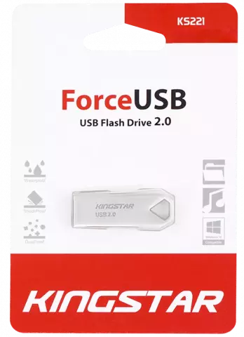فلش مموری 32 گیگابایت KINGSTAR مدل Force KS221