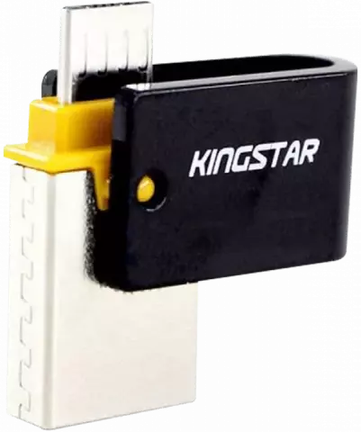 فلش مموری 32 گیگابایت KINGSTAR مدل Dual 3 S30