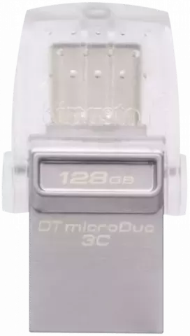 فلش مموری 128 گیگابایت Kingston مدل DataTraveler MicroDuo 3C