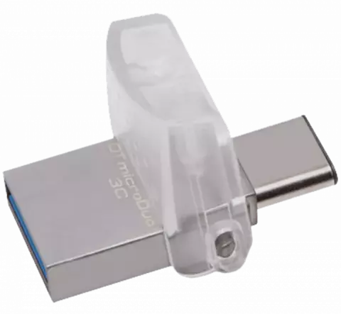 فلش مموری 128 گیگابایت Kingston مدل DataTraveler MicroDuo 3C