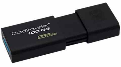 فلش مموری 256 گیگابایت Kingston مدل DataTraveler 100 G3