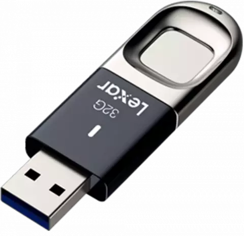 فلش مموری 32 گیگابایت Lexar مدل JumpDrive Fingerprint F35