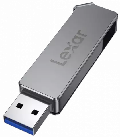 فلش مموری 64 گیگابایت Lexar مدل JumpDrive Dual Drive D30c