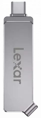 فلش مموری 64 گیگابایت Lexar مدل JumpDrive Dual Drive D30c