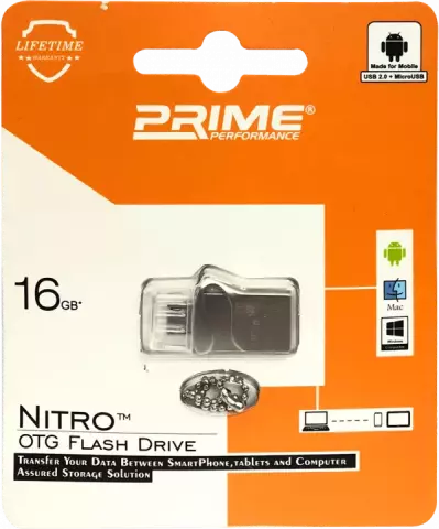 فلش مموری 16 گیگابایت PRIME مدل NITRO