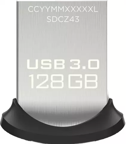 فلش مموری 128گیگابایت Sandisk مدل ULTRA FIT