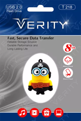 فلش مموری 8گیگابایت Verity مدل 008G-V2 T218