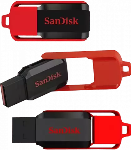 فلش مموری 8گیگابایت Sandisk مدل CRUZER SWITCH