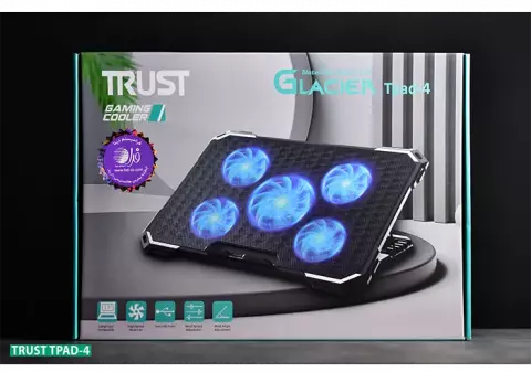 خنک کننده لپ تاپ Trust مدل GLACIER Gaming TPAD-4